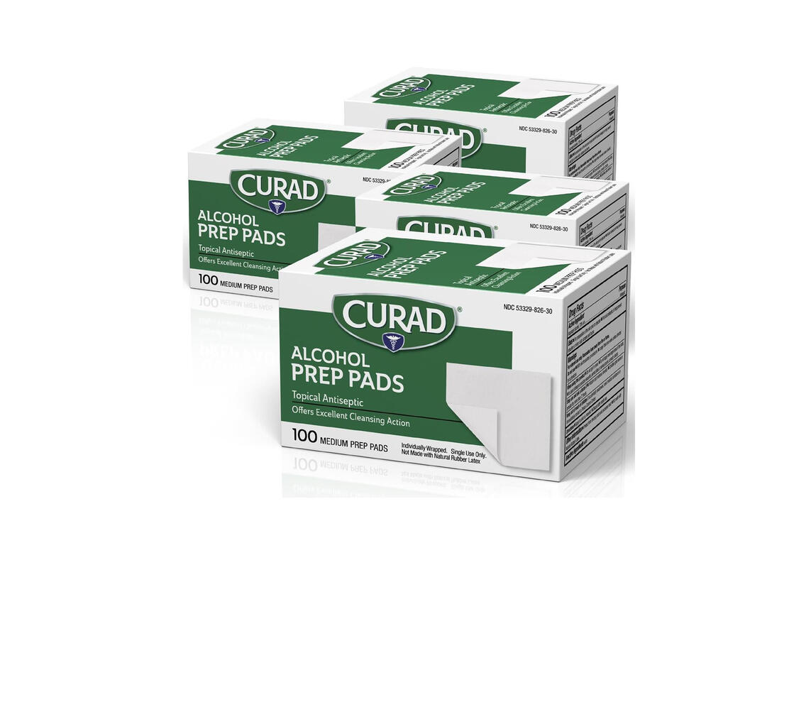 CURAD Alcohol Prep Pads